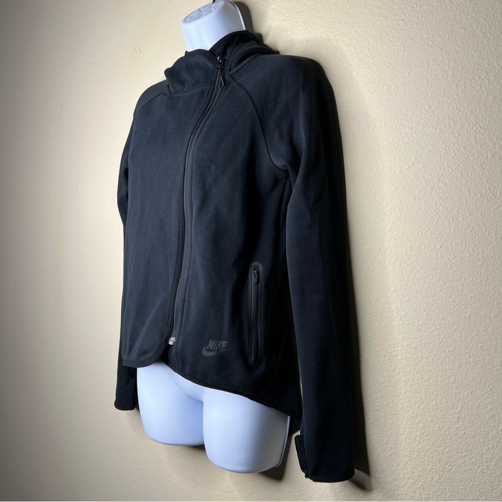 NIKE Sportswear Tech Fleece Women's Full Zip Cape Hoodie - 908822-010 - Sz XS - Picture 8 of 16